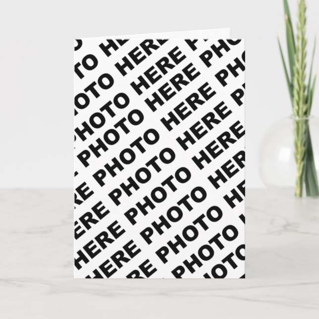 Crear su propia tarjeta vertical (Anverso)