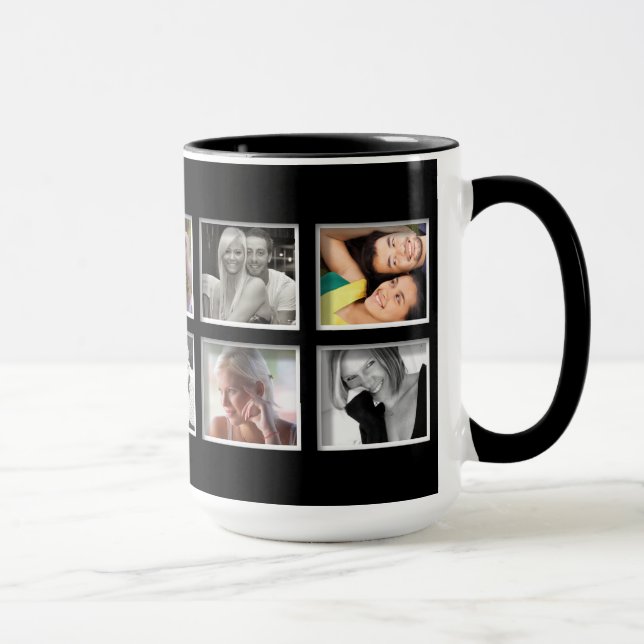 Crear-Su-Propia taza de café del collage de fotos (Derecha)