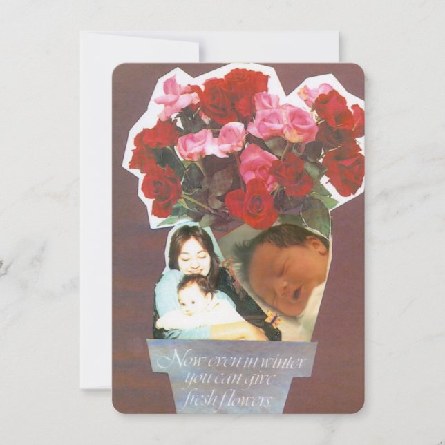 Crear su propio anuncio de nacimiento (Anverso)