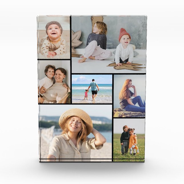 Crear su propio bloque de fotos de Collage de foto (Anverso)