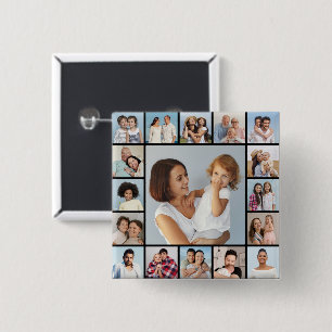 Crear su propio botón de 17 Collages de fotos
