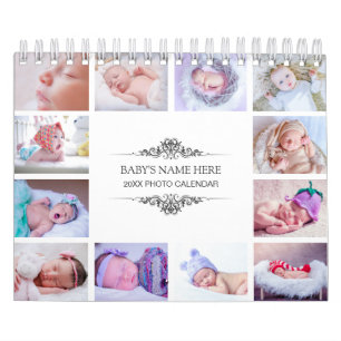 Crear su propio calendario de fotos de bebés 2022