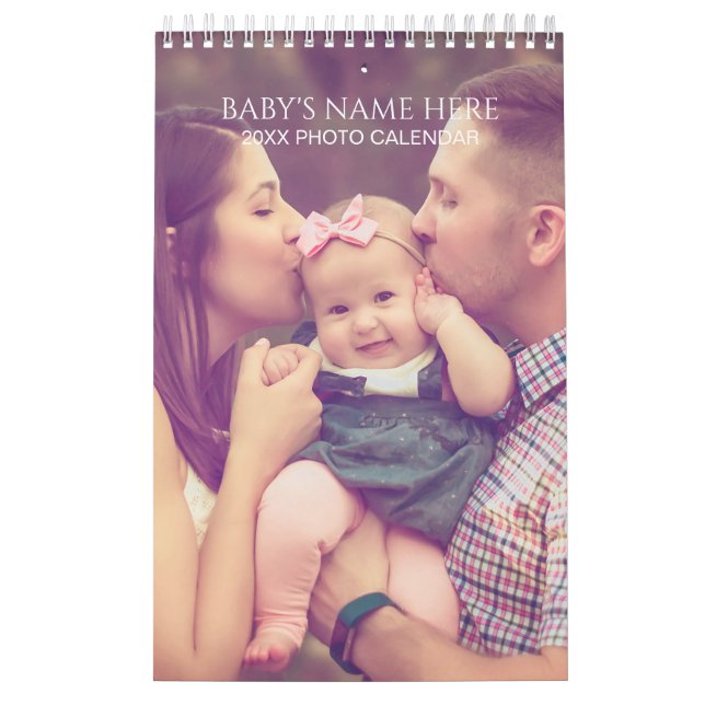 Crear su propio calendario de fotos de bebés 2025 (Tapa)