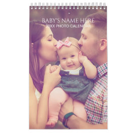 Crear su propio calendario de fotos de bebés 2025