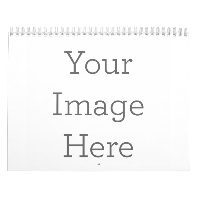 2 páginas EstándarCalendario, Blanco (Tapa)