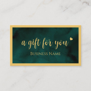 Crear su propio certificado de regalo de oro presu