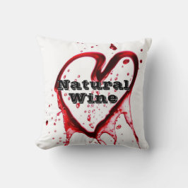 crear su propio cojín de texto de vino natural