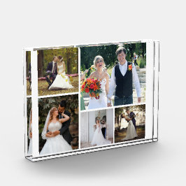 Crear su propio Collage de 5 Bodas de fotos