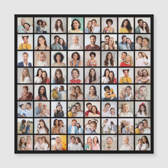 Crear su propio Collage de fotos 64 (Anverso)