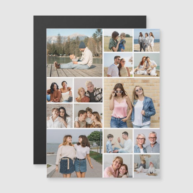 Crear su propio Collage de fotos de 15 (Anverso/Reverso)