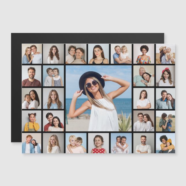 Crear su propio Collage de fotos de 27 (Anverso/Reverso)