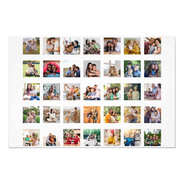 Crear su propio Collage de fotos de 35 (Frente)