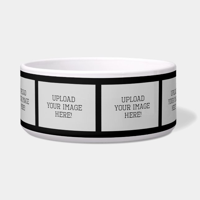 Crear-Su-Propio cuenco del agua del alimento para (Frente)