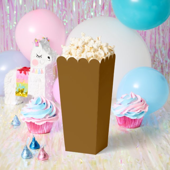 Crear su propio diseño Caja de Favor de Popcorn gr (Fiesta)