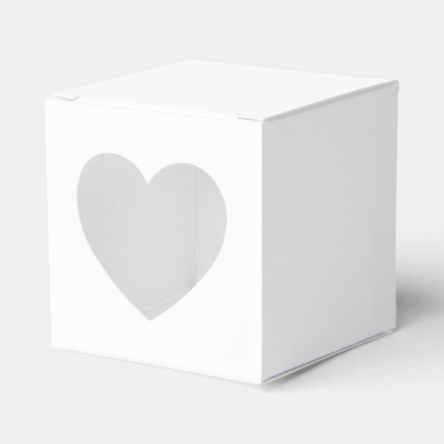 Crear su propio diseño Corazón Cortar caja de favo (Anverso)