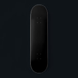 Crear su propio diseño de skateboard Personalizado<br><div class="desc">Crear su propio diseño de skateboard negro Personalizado</div>