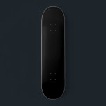 Crear su propio diseño de skateboard Personalizado<br><div class="desc">Crear su propio diseño de skateboard negro Personalizado</div>