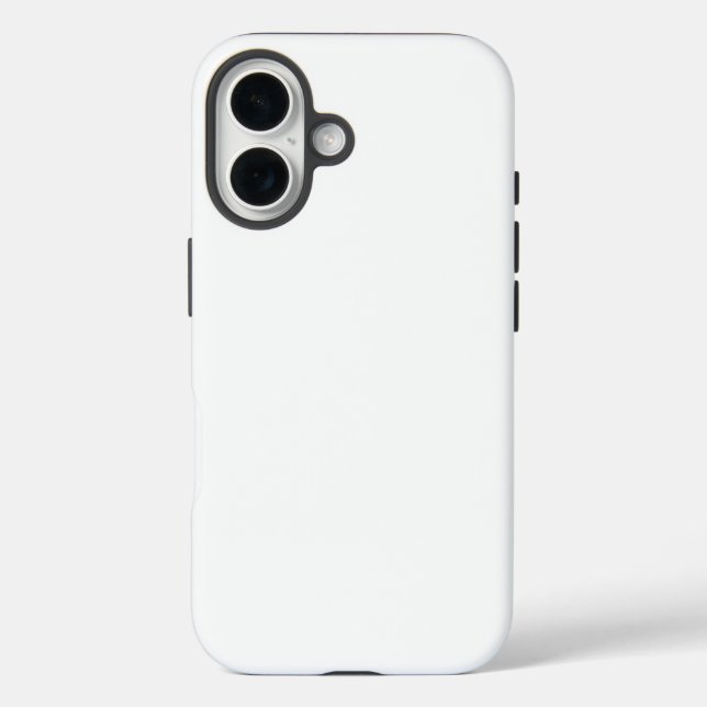 Crear su propio diseño duro Funda para iPhone 16 (Reverso )