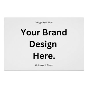Crear su propio diseño e imprimir Poster brillante