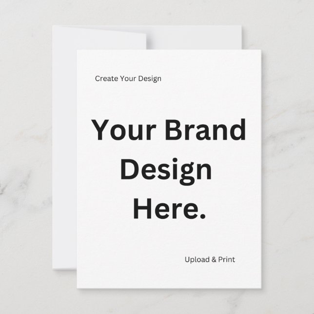 Crear su propio diseño e imprimir tarjetas de vaca (Anverso)