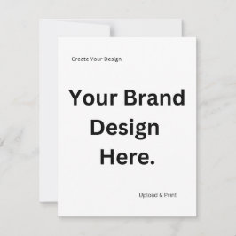 Crear su propio diseño e imprimir tarjetas de vaca