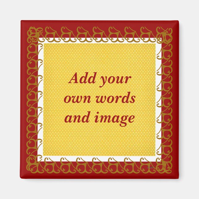 Crear su propio imán (arándano) (Frente)