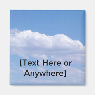 Crear su propio imán de cielo azul