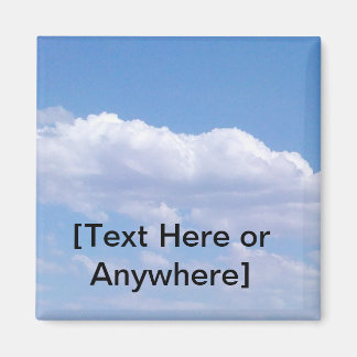 Crear su propio imán de cielo azul