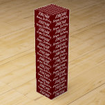 Crear su propio nombre Caja de vinos de cumpleaños<br><div class="desc">Crear su propio nombre Caja de vinos de cumpleaños</div>