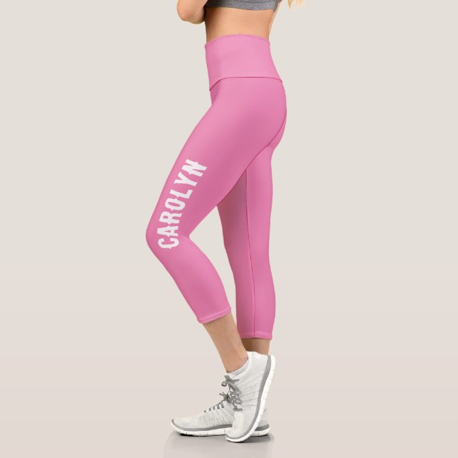 Crear su propio nombre personalizado Leggings (Izquierda)