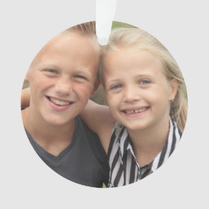 Crear su propio ornamento acrílico de fotos