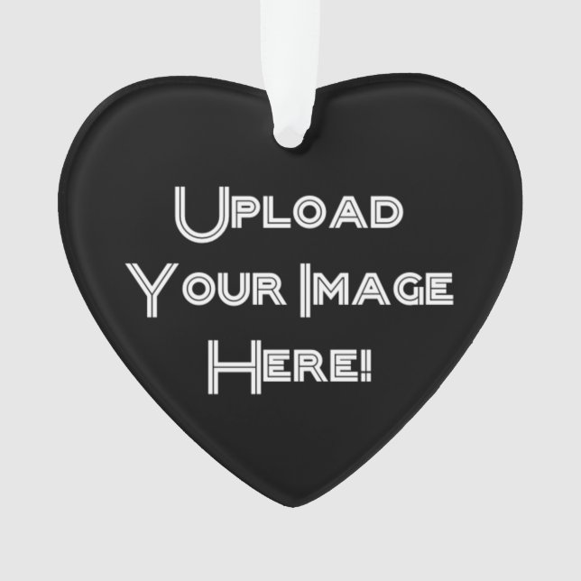 Crear-Su-Propio ornamento de cerámica de la carga (Anverso)