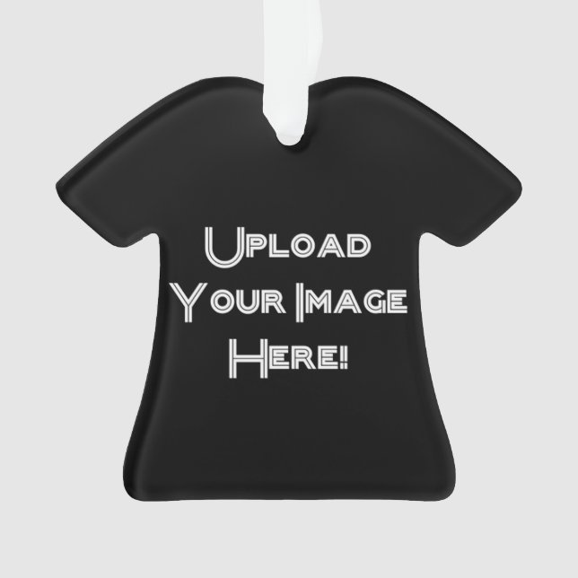 Crear-Su-Propio ornamento de cerámica de la carga (Anverso)