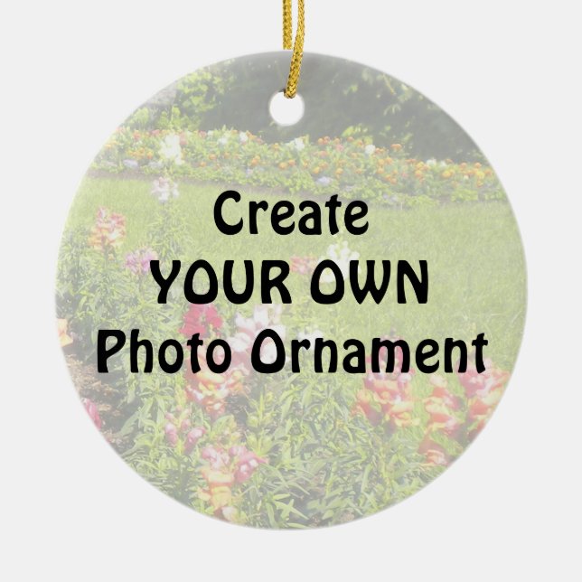Crear su propio ornamento fotográfico (Frente)
