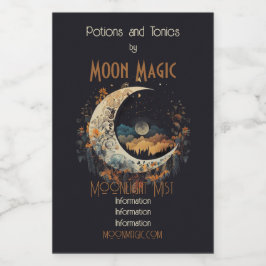 Crear su propio paisaje Boho Crescent Moon
