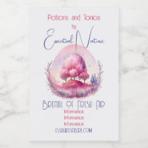 Crear su propio paisaje de árbol rosado