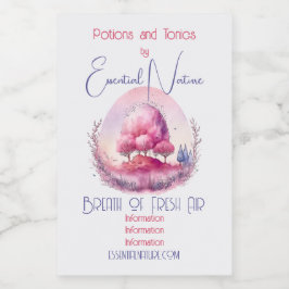 Crear su propio paisaje de árbol rosado