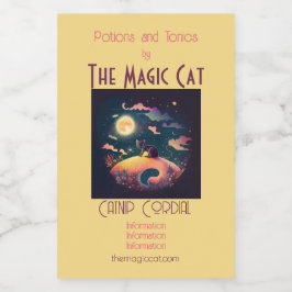 Crear su propio paisaje místico de gato negro