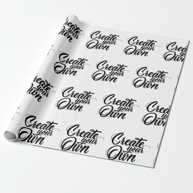 Crear su propio papel de ajuste (Desenrollado)