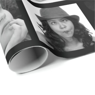 Crear-Su-Propio papel de regalo del collage