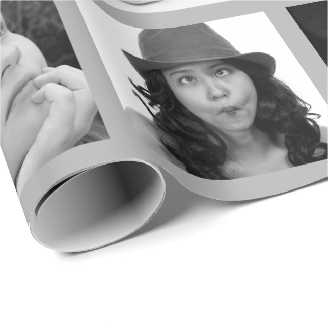 Crear-Su-Propio papel de regalo del collage (Esquina del rollo)