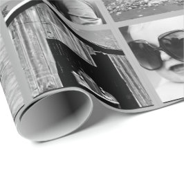Crear-Su-Propio papel de regalo del collage