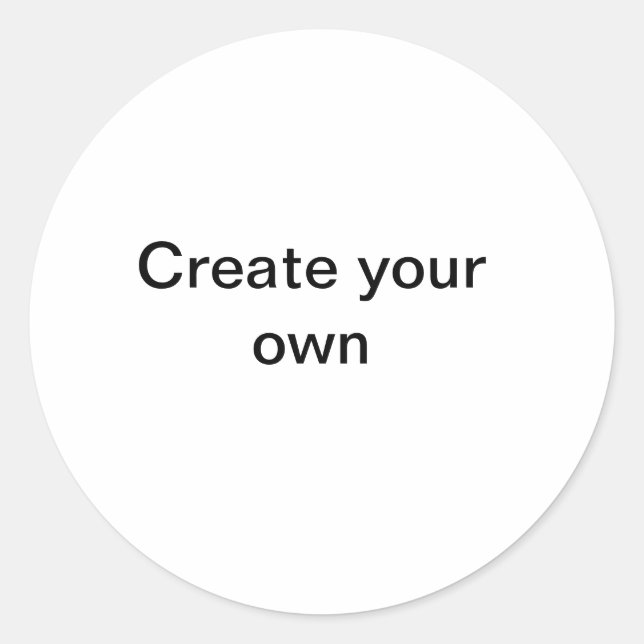 Crear su propio Pegatina (Anverso)