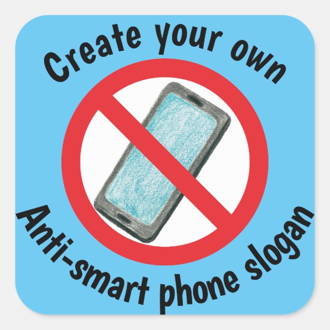 Crear su propio pegatina de teléfono inteligente (Anverso)