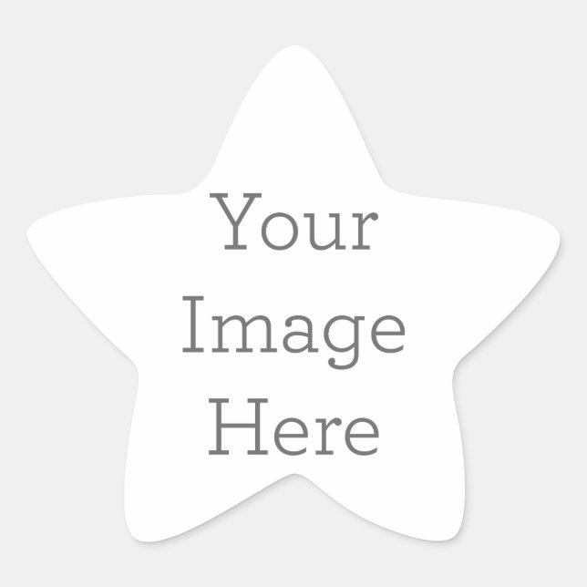 Crear su propio Pegatina estrella (Anverso)