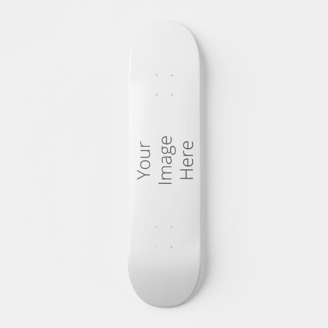Crear su propio Personalizado 7 Skateboard de 3/8" (Anverso )