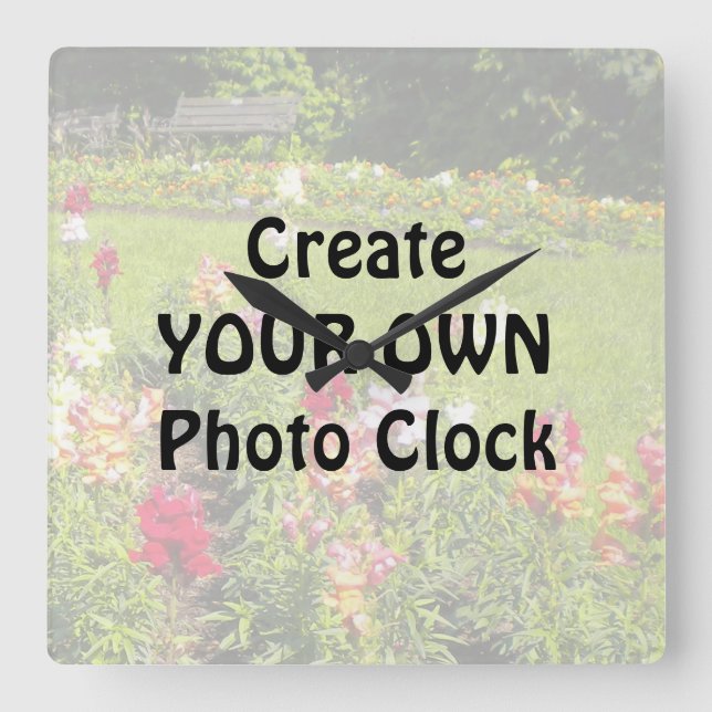 Crear su propio reloj de fotos (Anverso)