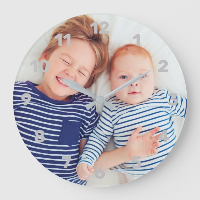 Crear su propio reloj de fotos de familia de Perso (Anverso)