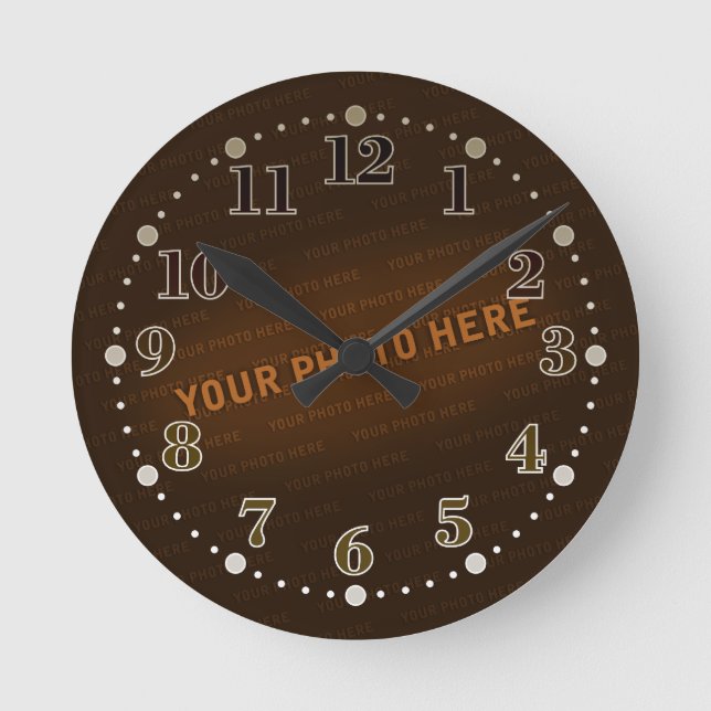 Crear su propio reloj de pared (Anverso)