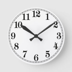 Crear su propio reloj de pared de 8" Personalizar